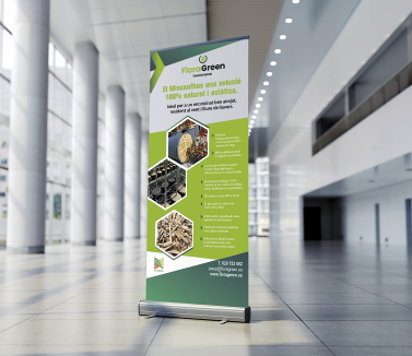 Roll-up Floragreen
